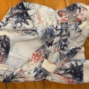 Floral Print Bomber Jacket S